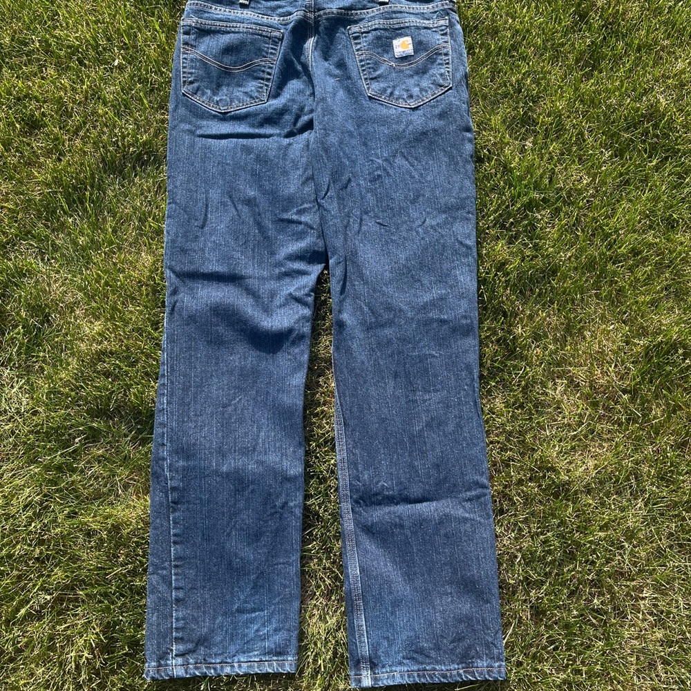 FR Carhartt Men's Classic Straight Blue Jeans